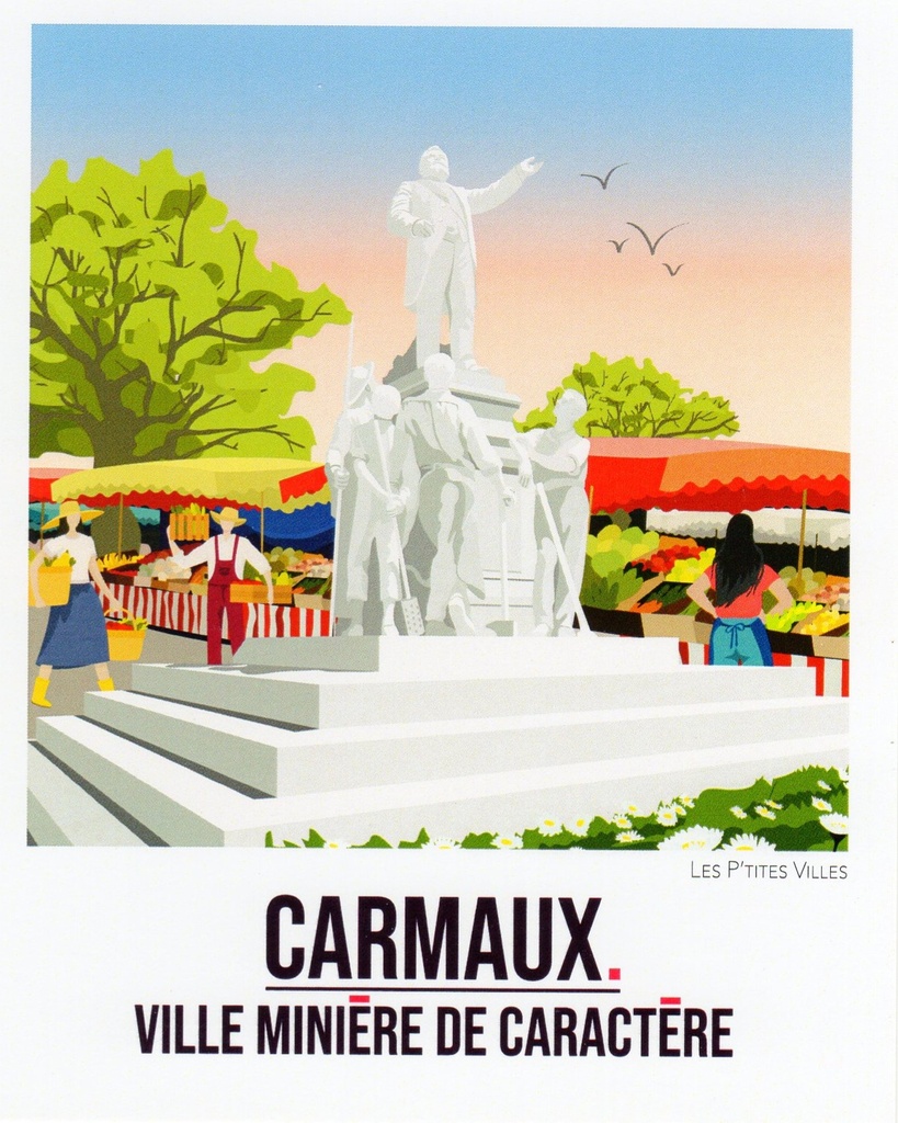 Affiche LPV - Les Petites Villes - Carmaux
