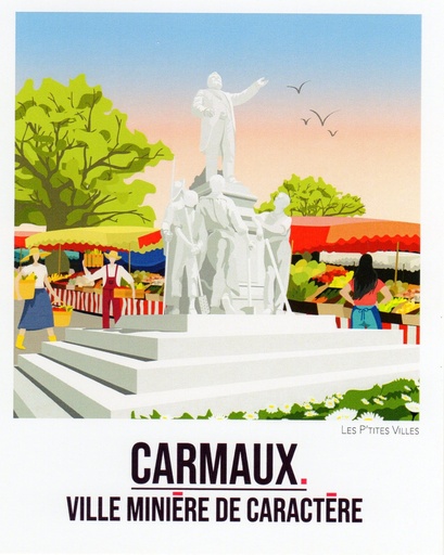 Affiche LPV - Les Petites Villes - Carmaux